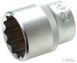 Vaso corto 1/2" bihex. "protorque", 27 mm