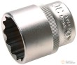 Vaso corto 1/2" bihex. "protorque", 30 mm