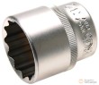 Vaso corto 1/2" bihex. "protorque", 32 mm