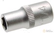 Vaso corto 1/4" hex. "protorque", 1/4" sae