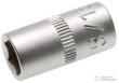 Vaso corto 1/4" hex. "protorque", 5/16" sae
