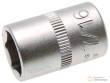 Vaso corto 1/4" hex. "protorque", 7/16" sae