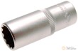 Vaso largo 1/2" bihex. "protorque", 22 mm