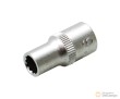 Vaso corto 1/4" bihex., 6 mm