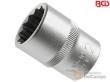 Vaso corto 1/4" bihex., 15/32"