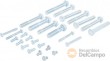 Blister 27 tornillos (8,8) de recambio para GTi109245