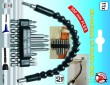 Blister 11 puntas 1/4" + alargador flexible de 1/4"