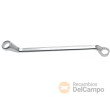 Llave estrella acodada doble; 75º, din 838; 8 x 9 mm