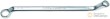 Llave estrella acodada doble 75º din 838, 10 x 13 mm.