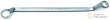 Llave estrella acodada doble 75º din 838, 13 x 17 mm.