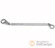 Llave estrella acodada doble; 75º, din 838, 16 x 17 mm