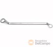 Llave estrella acodada doble; 75º, din 838, 19 x 22 mm