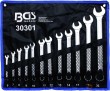 Bolsa 12 llaves combinadas acodadas, din 3113 - iso 3318; 6 - 22 mm