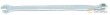 Llave combinada 15º pulida, 4 mm, din 3113a
