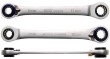 @ llave estrella plana doble c/trinquete **4 x 1** (8 x 9 - 10 x 11 mm)