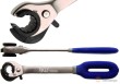 Llave de trinquete autocierre reforzada con mango recubierto, 8 mm. adecuado para tuberias