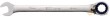 Llave combinada 15º reversible 72 d. c/trinquete, 10 mm