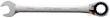 Llave combinada 15º reversible 72 d. c/trinquete, 14 mm