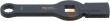 Llave de anillo de golpe bihex, 19 mm. para conexion cardan de camión mercedes benz (cuadradillo 3/4")