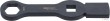 Llave de anillo de golpe hex, 30 mm. para uniones de pinza de freno de camión (cuadradillo 3/4"), h30 x 214 mm