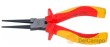 Alicate de boca cigüeña con puntas cónicas aislado vde, 160 mm.
