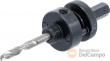 Soporte para corona de corte con broca centradora (ø 6 mm.) apta para ø 33 - 152 mm. (acero hss)
