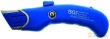 Cutter de seguridad autoretractil + 5 cuchillas trapezoidales