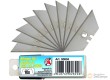 Blister 10 hojas trapezoidales para cutter de seguridad para GTi150602