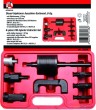 Estuche 8 utiles extracción por golpe de inyectores motores mercedes benz cdi & bmw 525d - 530d - codigos de motor om611, om612, om613, om646, om647, om648 y otros