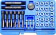 Estuche 33 utiles de extracción y reparación de rosca de calentadores (m8x1,00-m14x1.25 mm)