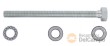 Husillo con rodamiento para GTi167301