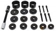 Estuche 21 utiles sustitución silentblocks de rueda universal (ø 55.5 - 91 mm), adecuado para vehiculos con traccion delantera