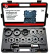 Estuche 21 utiles sustitución silentblocks de rueda universal (ø 55.5 - 82 mm)