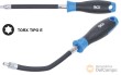 Destornillador flexible con mango bimateria, torx *tipo e*, e-4 x 150 mm.