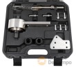 Estuche de multiplicador de par 1:5 + 11 utiles para apriete correcto y seguro de poleas de cigüeñal de motores ford 1.0 ecoboost y duratec / 1.1 duratec / 2.0 diesel ecoblue y tdci duratorq