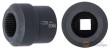 Vaso corto 1/2" multiestrella para sujeccion de eje de entrada del eje trasero y traccion total de bmw