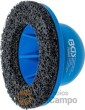 Cepillo tipo campana de plástico, ø interior 90 mm para limpieza de oxido de discos de freno y cubos de rueda
