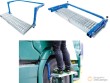 Peldaño plegable de neumáticos ajustable para camiones