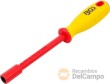 Destornillador de vaso hex. vde de electricista din en/iec 60900, 12 x 125 mm