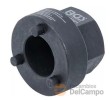 Llave hex, ext. 27 mm. con 3 tetones para ajuste de mecanismo de dirección eps en bmw y mercedes benz