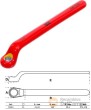 Llave estrella acodada de una boca bihex. con aislamiento vde hasta 1.000 v. según en 60900/iec 60900, 11 mm.