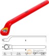 Llave estrella acodada de una boca bihex. con aislamiento vde hasta 1.000 v. según en 60900/iec 60900, 13 mm.