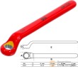 Llave estrella acodada de una boca bihex. con aislamiento vde hasta 1.000 v. según en 60900/iec 60900, 17 mm.