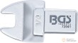 Llave insertable de boca abierta de sujección 9x12 mm., 1/4" sae
