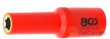 Vaso largo 1/2" hex. vde 1.000v. - 13 mm