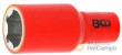 Vaso largo 1/2" hex. vde 1.000v. - 30 mm