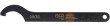 Llave de gancho / medio punto con punta, din1804, (30 - 32 mm) fosfatado