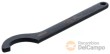 Llave de gancho / medio punto con punta, din1804, (45 - 50 mm) fosfatado