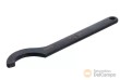 Llave de gancho / medio punto con punta, din1804, (52 - 55 mm) fosfatado