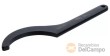 Llave de gancho / medio punto con punta, din1804, (155 - 165 mm) fosfatado
